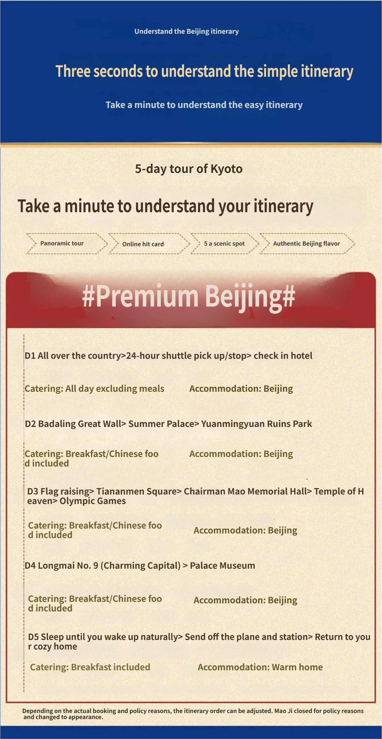 Premium Beijing: 5 Days, 4 Nights