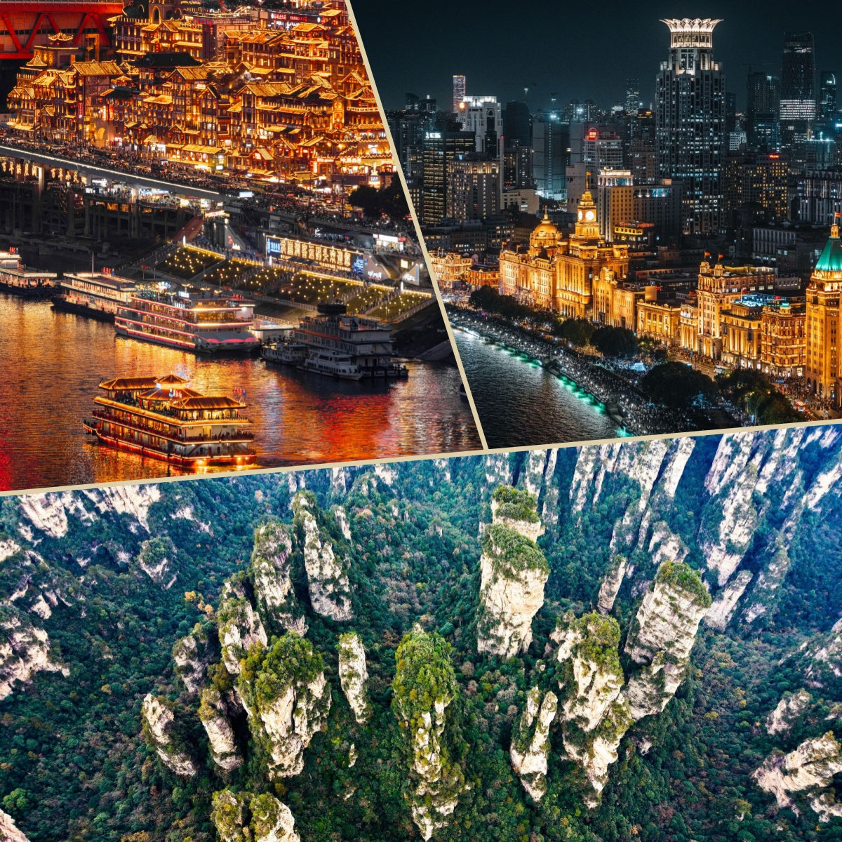 12D11N Chongqing+Zhangjiajie+Shanghai